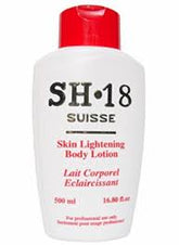SH18 Lotion(Red Cap) Skin Lightening 16.8 Oz / 500 Ml